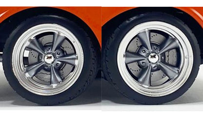 1:18 Set de Roues- Smooth Spoke Torque Thrust Wheel &amp; Tire Set