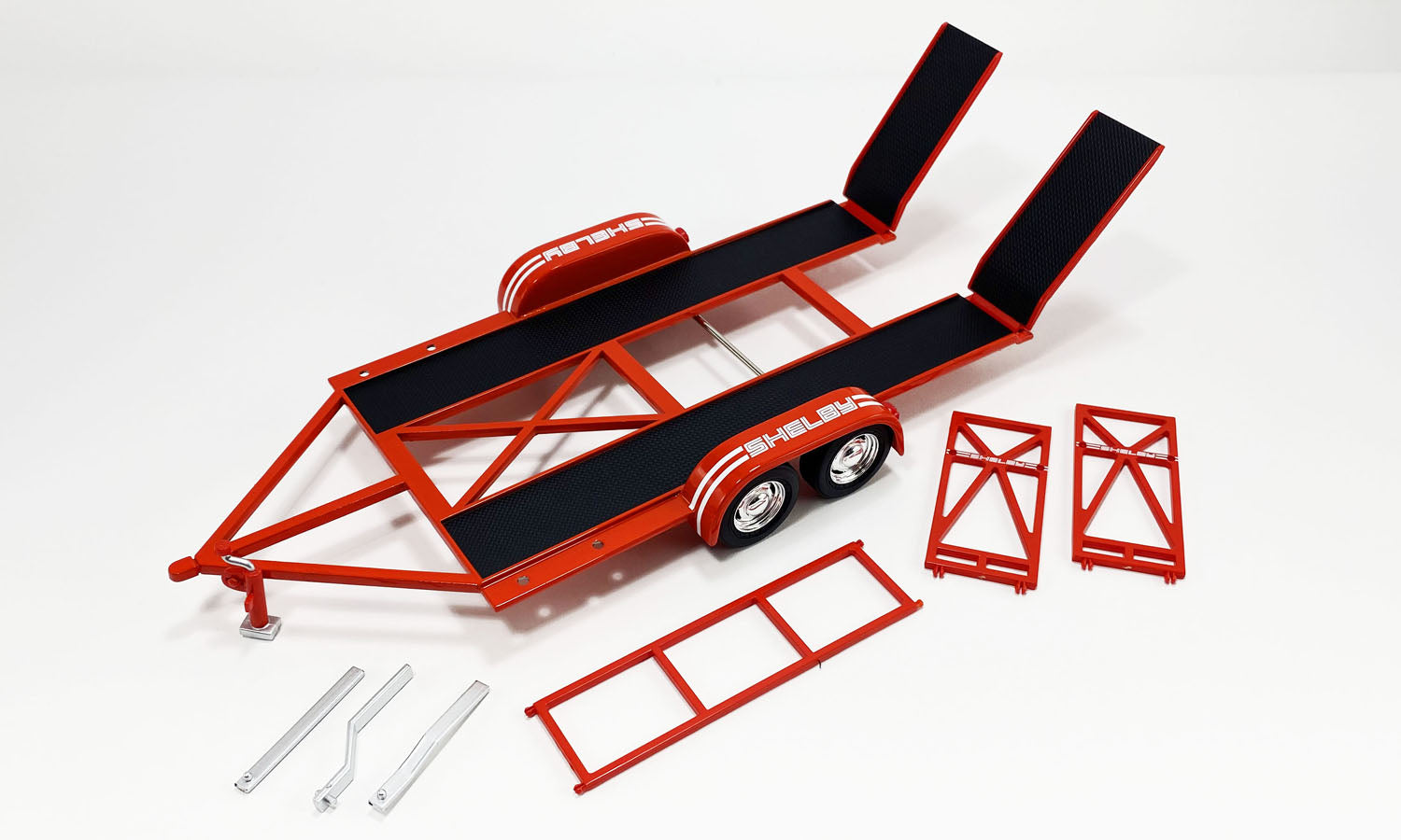 (PRE-ORDER SEPT. 2024) SHELBY 1:18 TANDEM CAR TRAILER
