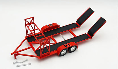 (PRE-ORDER 2027) GMP The Dukes of Hazzard “The General” Tandem Car Trailer 1:18 G1800175