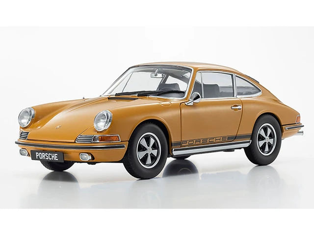 (PRE-ORDER 2027) Kyosho 1:18 – Porsche 911 S – Bahama Yellow – K08978Y