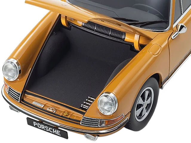(PRE-ORDER 2027) Kyosho 1:18 – Porsche 911 S – Bahama Yellow – K08978Y