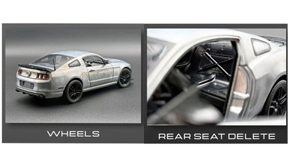 (PRE-ORDER 2027) Shelby Collectibles 1:18 2013 Ford Mustang Boss 302 Laguna Seca – School Bus Yellow SC18015