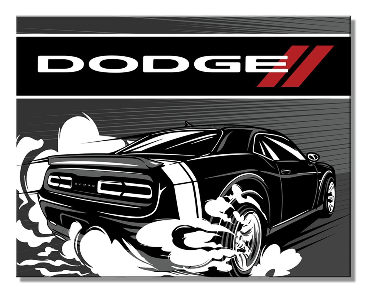 Dodge Challenger Black Speed