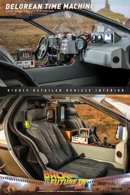 Back to the Future Part III DeLorean Time Machine 1/6th Scale