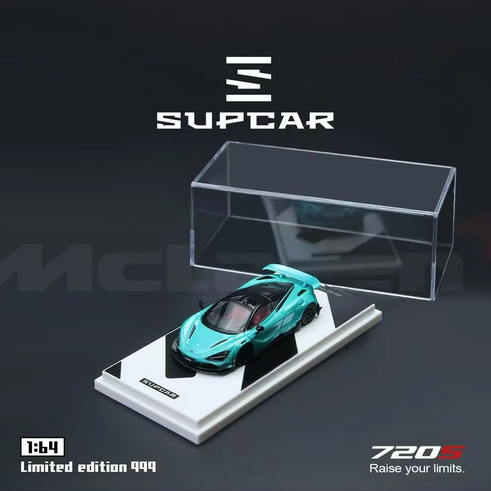 McLaren 720S Cyan Blue – SUPCAR 1:64 SC64043