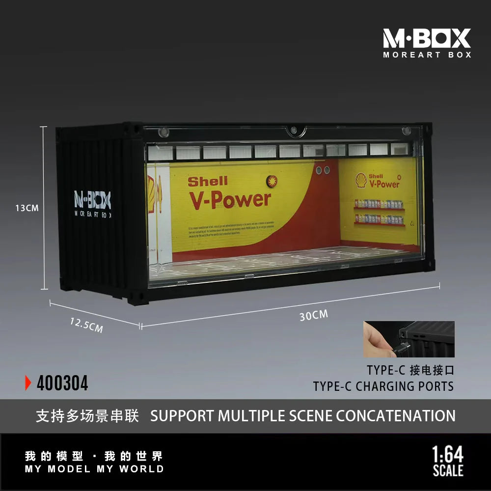 MBOX Scène de Rangement avec Conteneur Shell 1:64 MB400304
