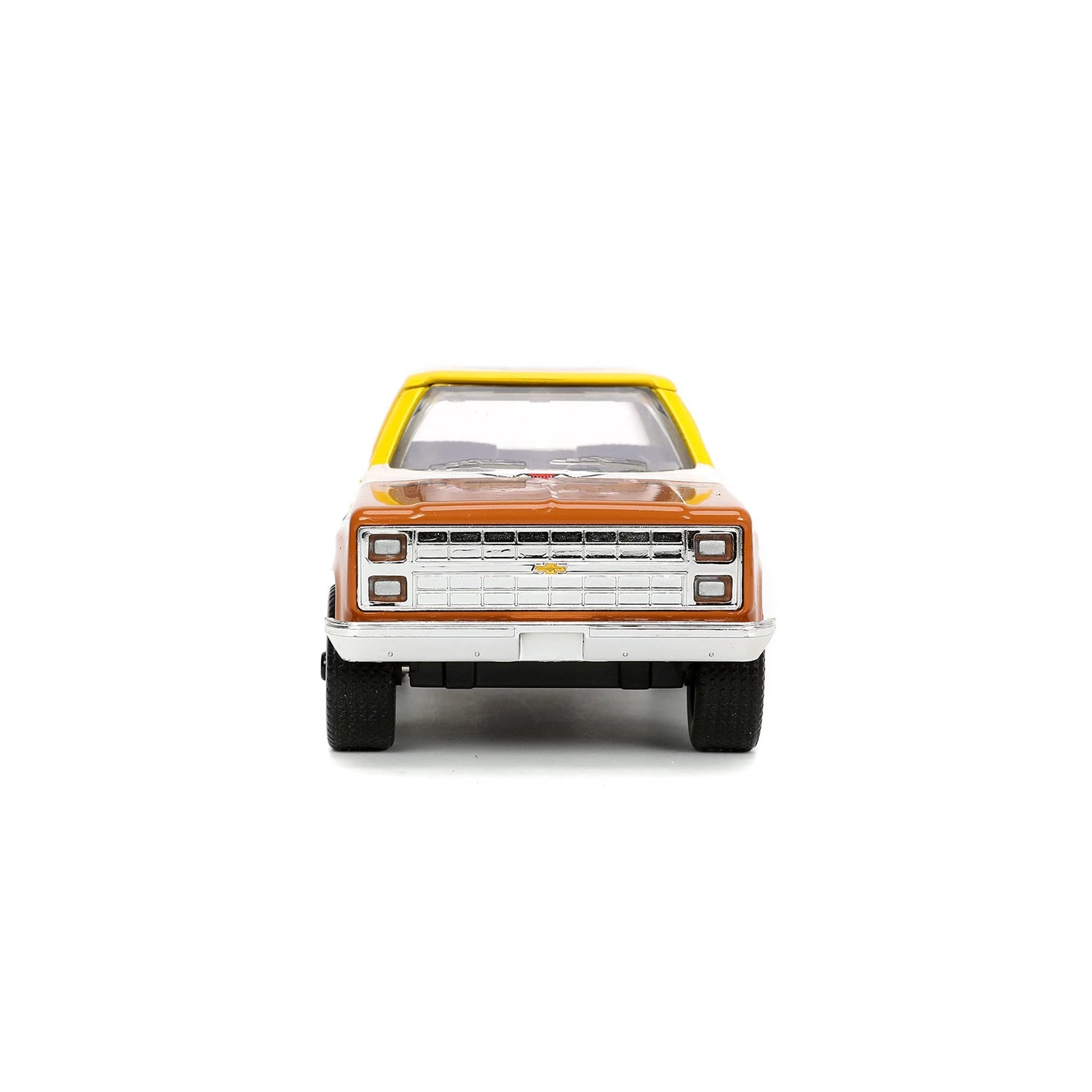 1980 Chevrolet K5 Blazer with SpongeBob – Yellow – Jada Toys 1:32 Hollywood Rides – JD31798