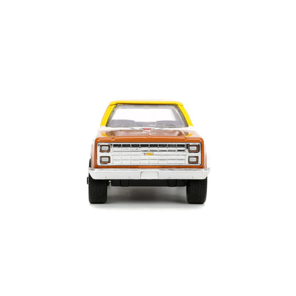 1980 Chevrolet K5 Blazer with SpongeBob – Yellow – Jada Toys 1:32 Hollywood Rides – JD31798