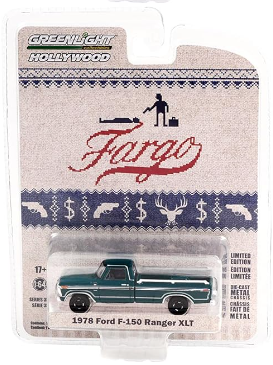 1978 Ford F-150 Ranger XLT Pickup Truck Dark Green "Fargo" (2014-2020) TV Series.