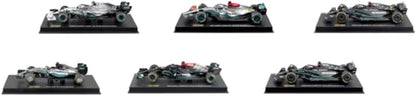 Bburago AMG Petronas Racing Formula 1 - 6 Cars Exclusive Set - 2023