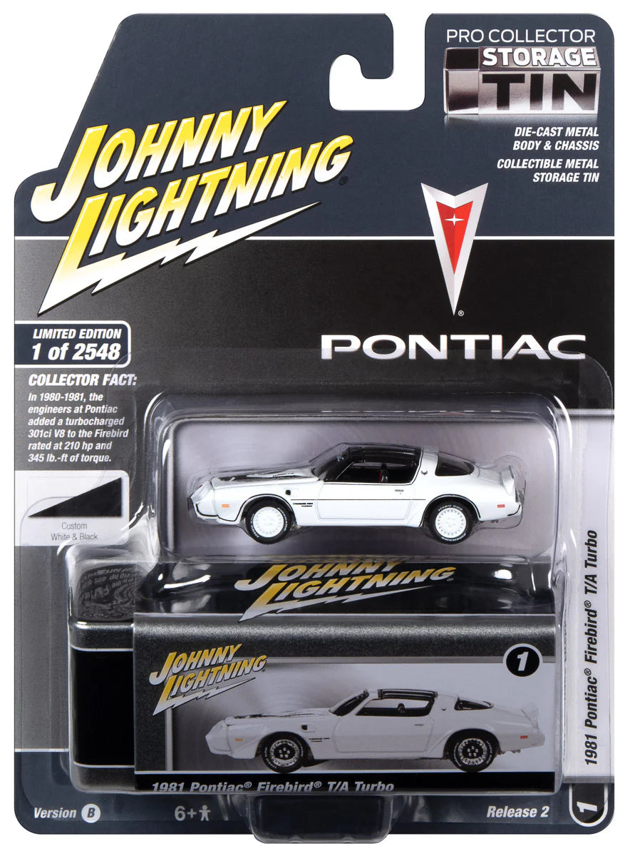 1981 Pontiac Firebird T/A Turbo (Gloss White w/ Turbo 4.9 Firebird Graphics)