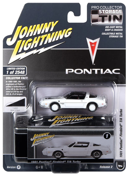 1981 Pontiac Firebird T/A Turbo (Gloss White w/ Turbo 4.9 Firebird Graphics)