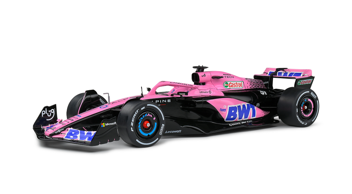 SOLIDO - Alpine A523 F1 Pink Edition "BWT" 2023 - "Presentation Version"