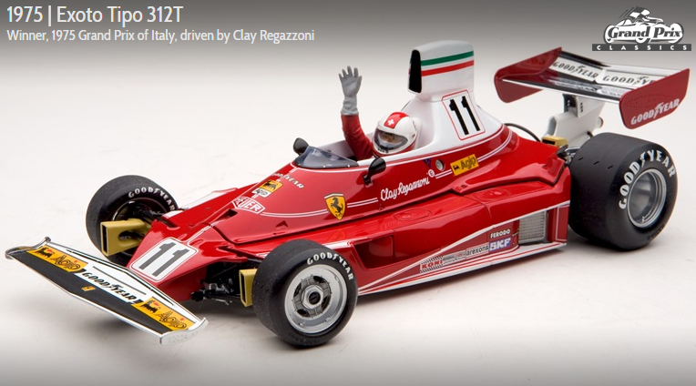 1975-76 FERRARI 312T by EXOTO (Échelle-Scale 1:18) – Nice Car 1975-76 FERRARI 312T by EXOTO (Échelle-Scale 1:18) – Nice Car