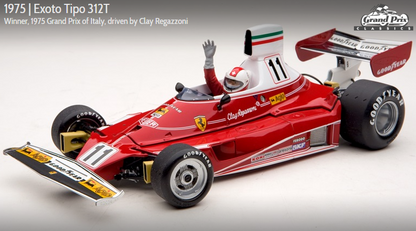 1975-76 FERRARI 312T by EXOTO (Échelle-Scale 1:18)