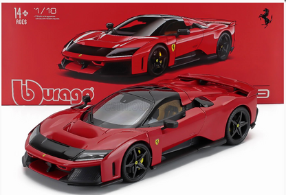 BURAGO 1/18-FERRARI - F80 2024 - BLACK WHEELS