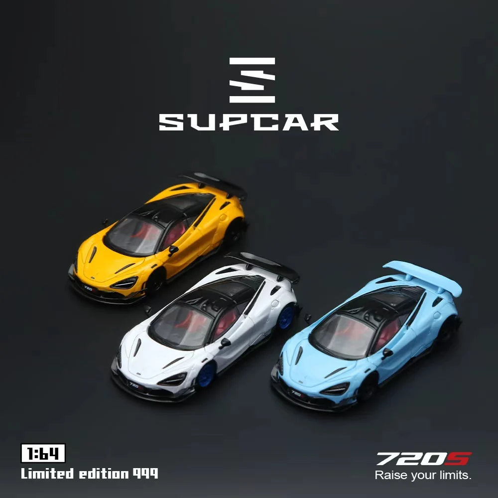 McLaren 720S Blanc silice – SUPCAR 1:64 SC64047