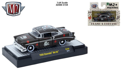 M2 Machines 1:64 Chevrolet Bel Air 1956 – Auto-Thentics Release S154 – 32500-S154-C
