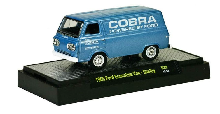 (Blue)-Ford Detroit Muscle 1965 Econoline Vans Shelby