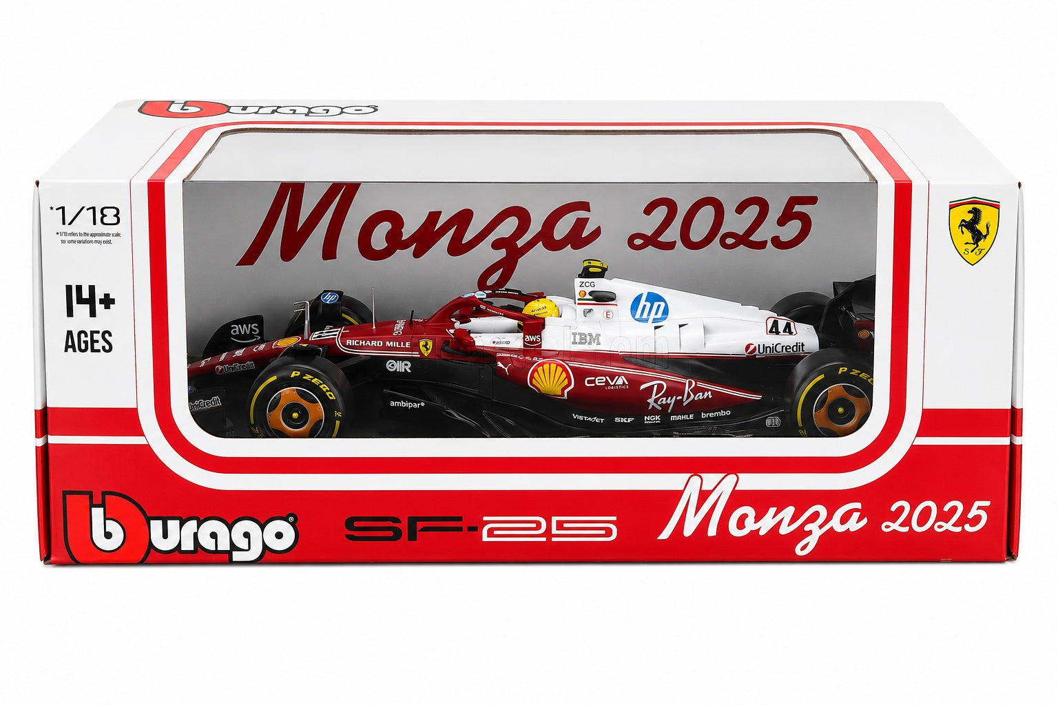 Bburago 1:18 Ferrari F1 SF-25 