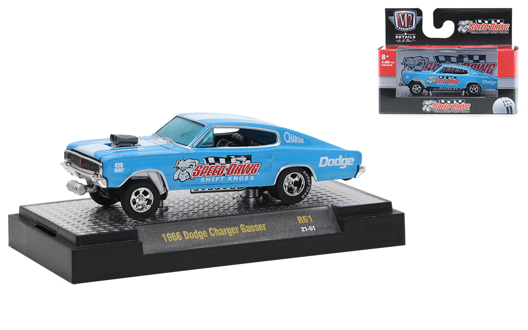 1966 Dodge Charger Gasser – M2 Machines Detroit Muscle Release 61 (32600-61E)