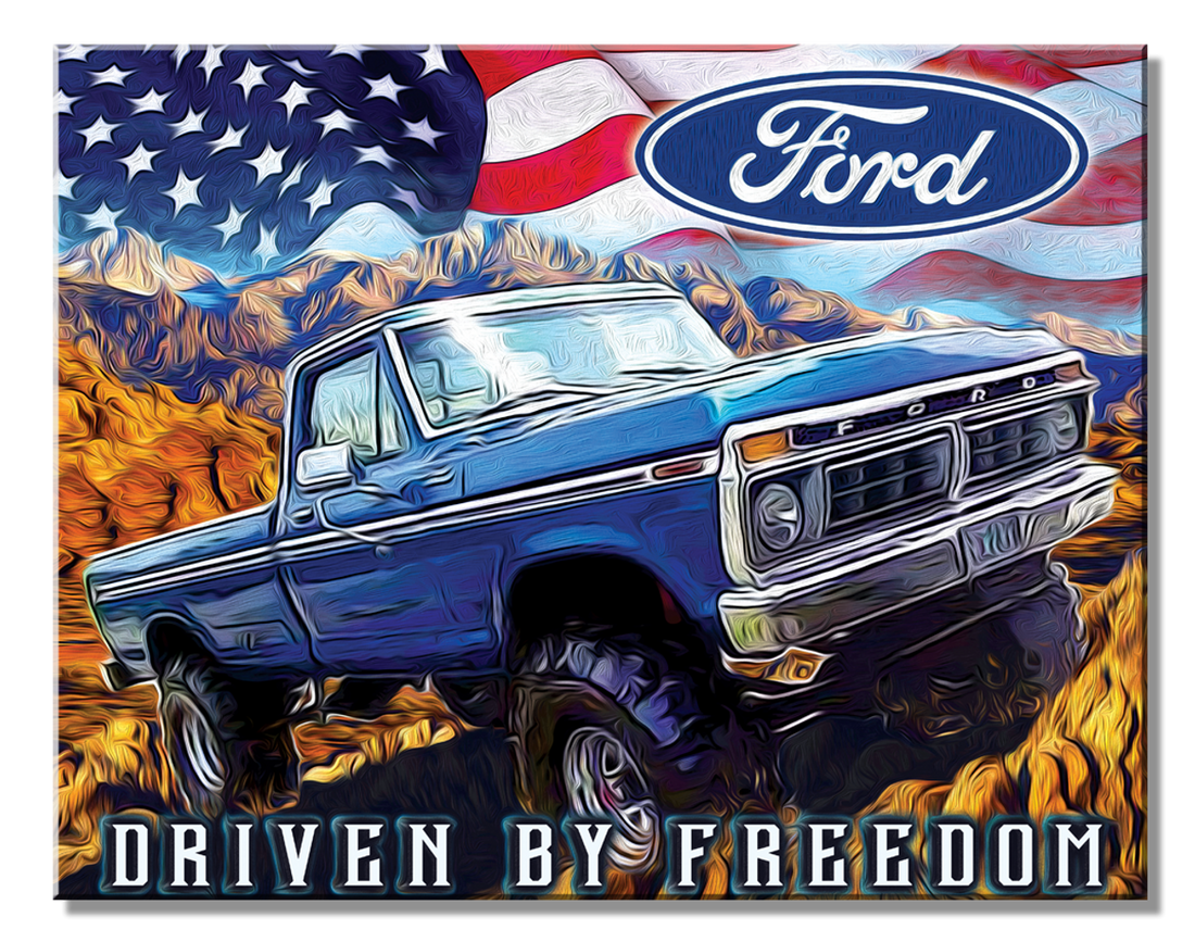 Ford Driven by Freedom Truck