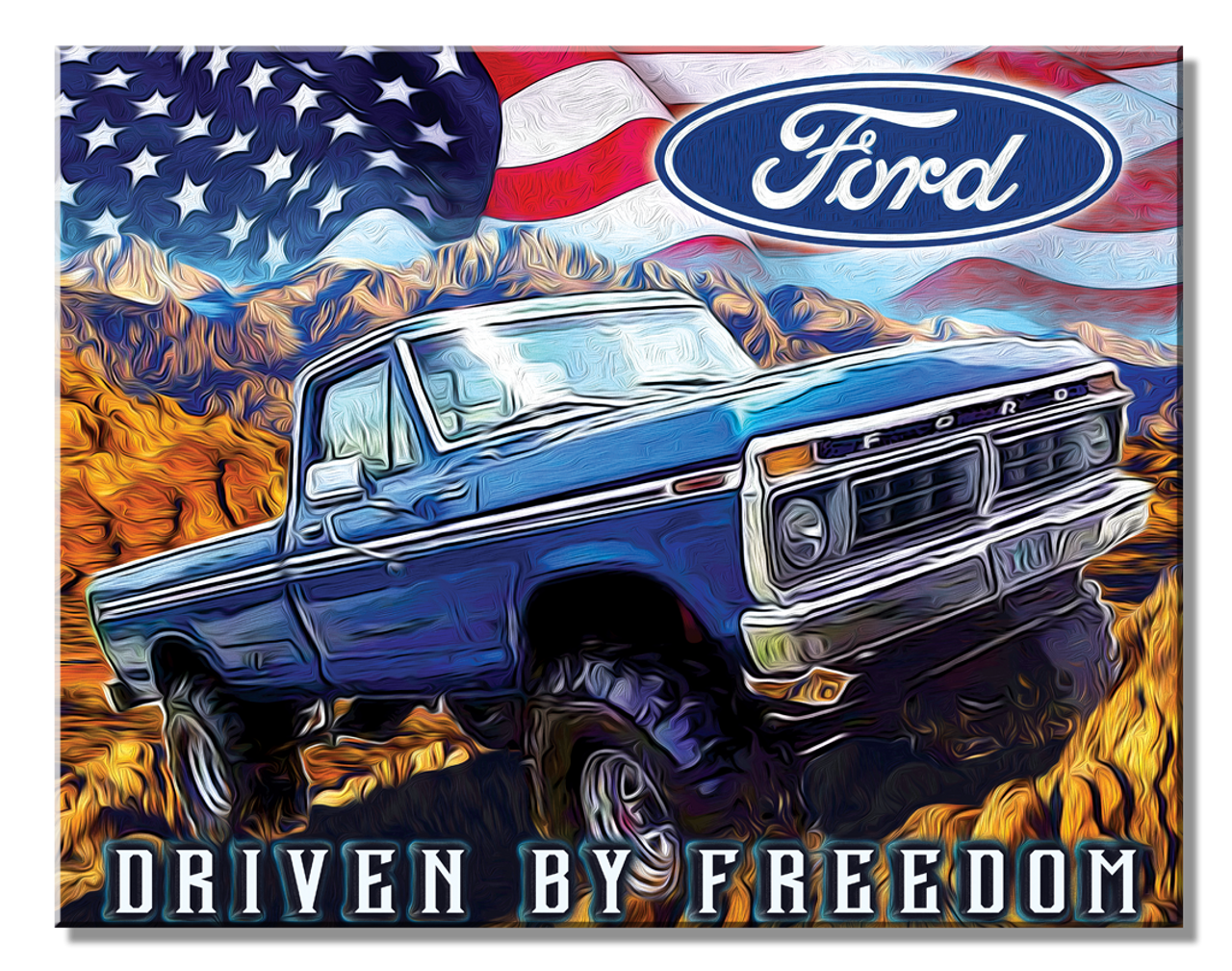 Ford Driven by Freedom Truck