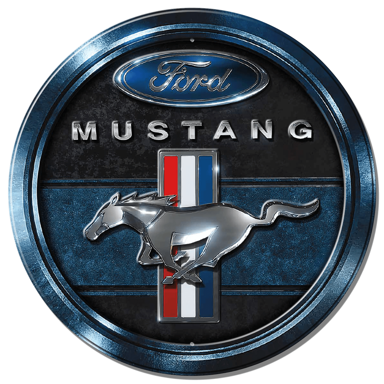 Ford Mustang Blue