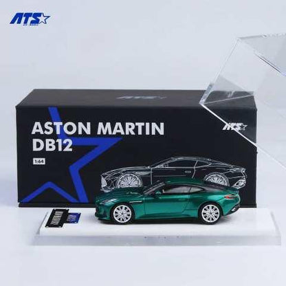ATS MODELS 1/64-Aston Martin DB12 Metallic Green ATS881303