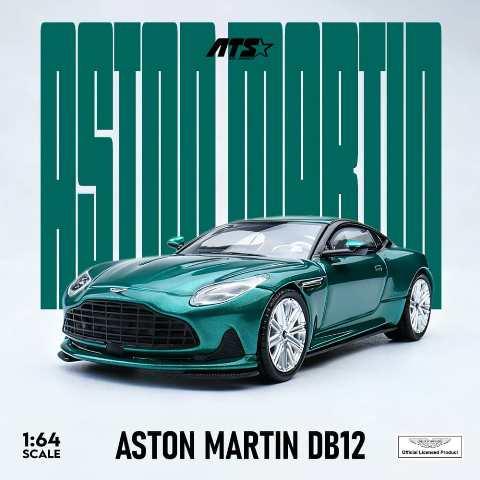 ATS MODELS 1/64-Aston Martin DB12 Metallic Green ATS881303