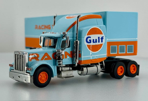 Peterbilt 379 w/ Trailer: Gulf Oil (1:64)