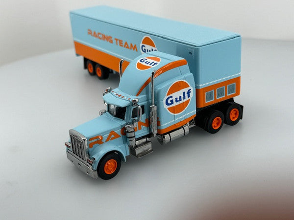 Peterbilt 379 w/ Trailer: Gulf Oil (1:64)