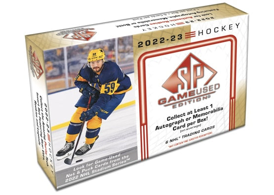 2022-23 Upper Deck SP Game Used Hockey Hobby Box
