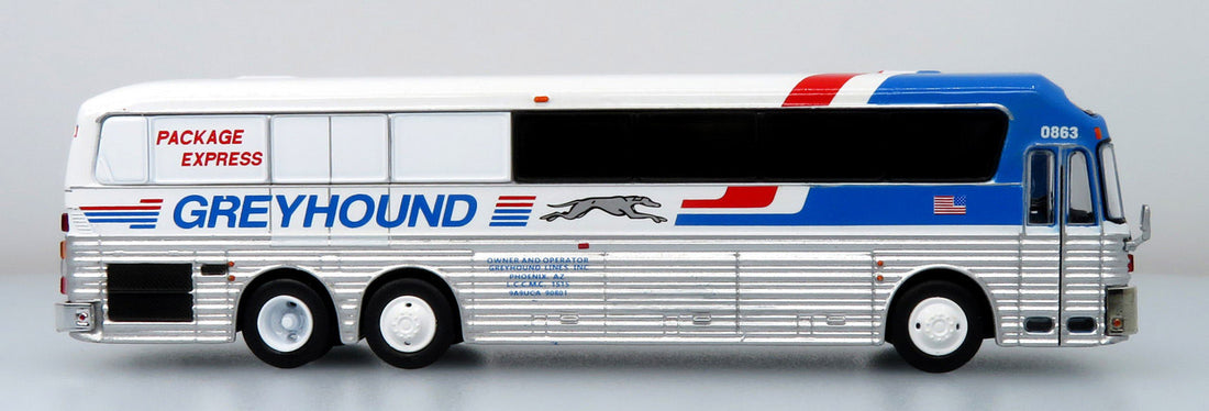 Eagle 10 Coach Bus Greyhound Package Express Livery