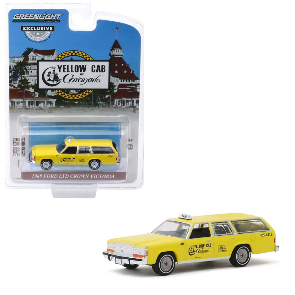 1988 Ford LTD Crown Victoria Wagon "Yellow Cab Co. of Coronado, California"