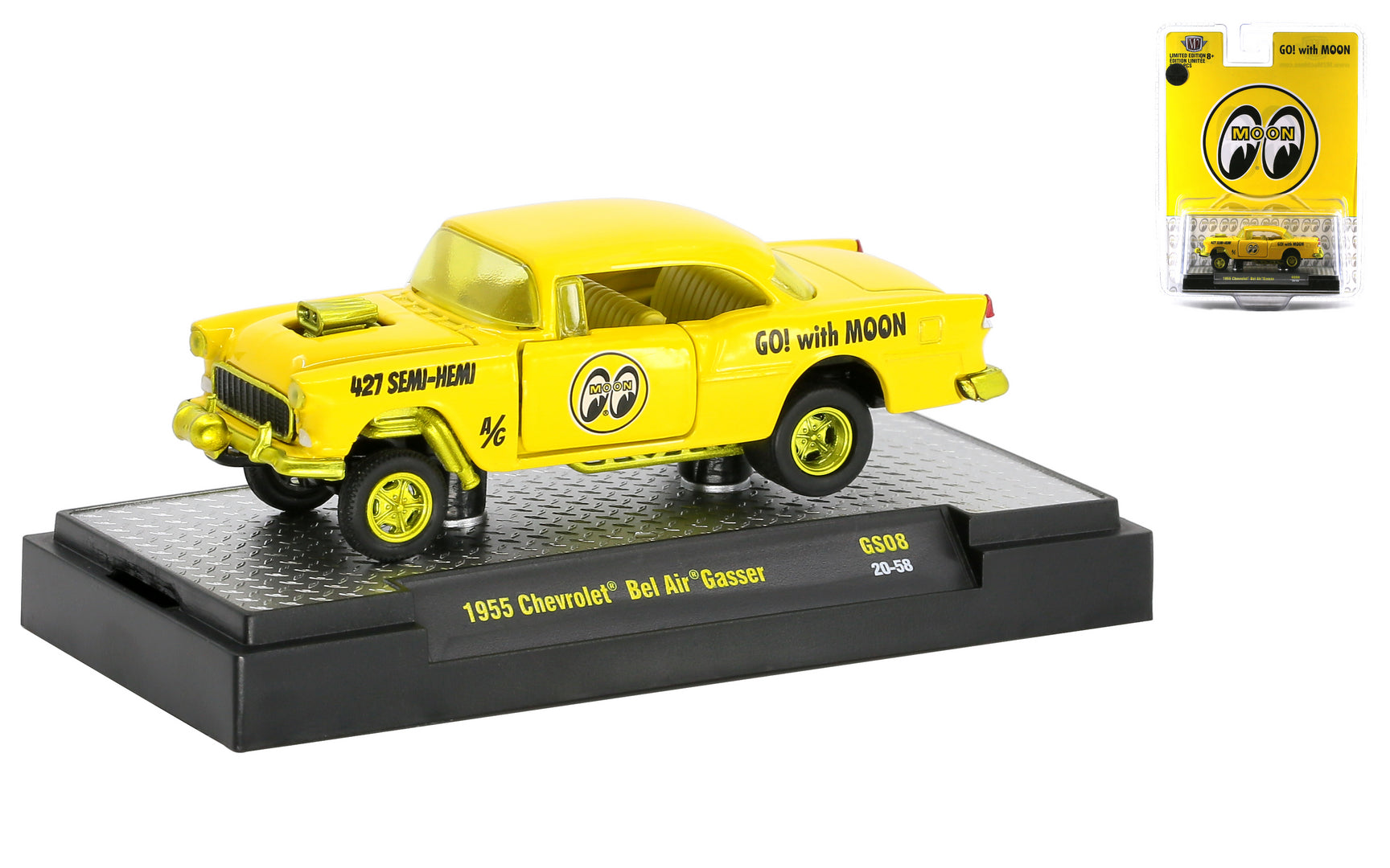 Chase Cars-Mooneyes, 1955 Chevrolet Bel Air Gasser