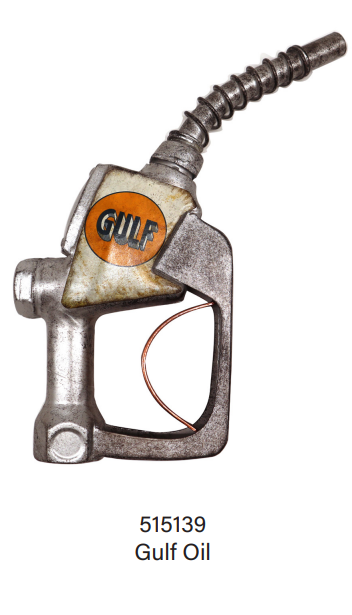 &quot;Gulf&quot; Vintage Gas Pump Nozzles