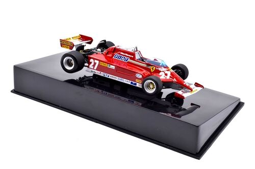 F1 Ferrari 126 CK G. Villeneuve 1981 by Hotwheels Elite
