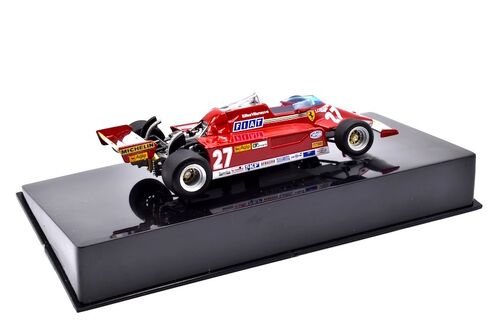 F1 Ferrari 126 CK G. Villeneuve 1981 by Hotwheels Elite