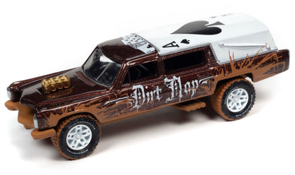 Haulin’ Hearse Copper Metallic avec toit blanc et boue - Off Road - JLSF024-2B-6