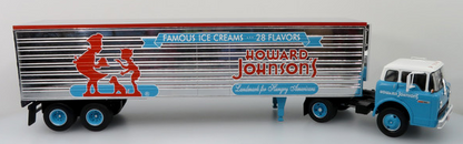 1960 Ford C-Series Tractor w/ Refrigerated Trailer: Howard Johnson&