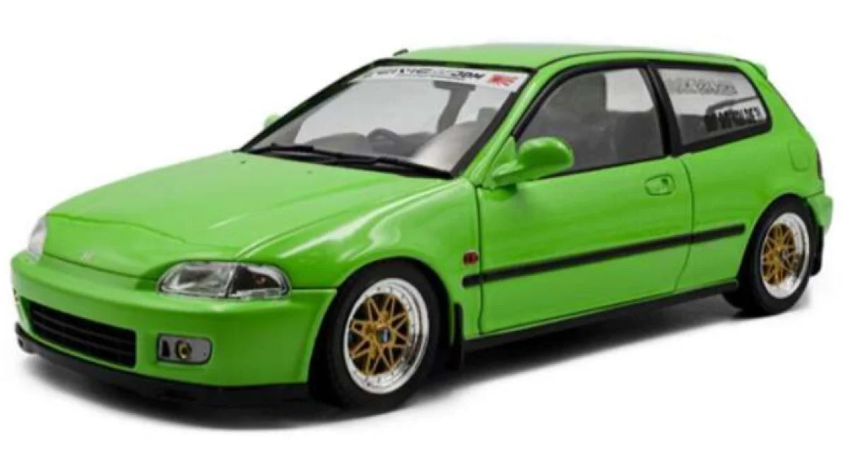 Honda Civic EG6 1991 Vert Néon 1:18 – Solido S1810408