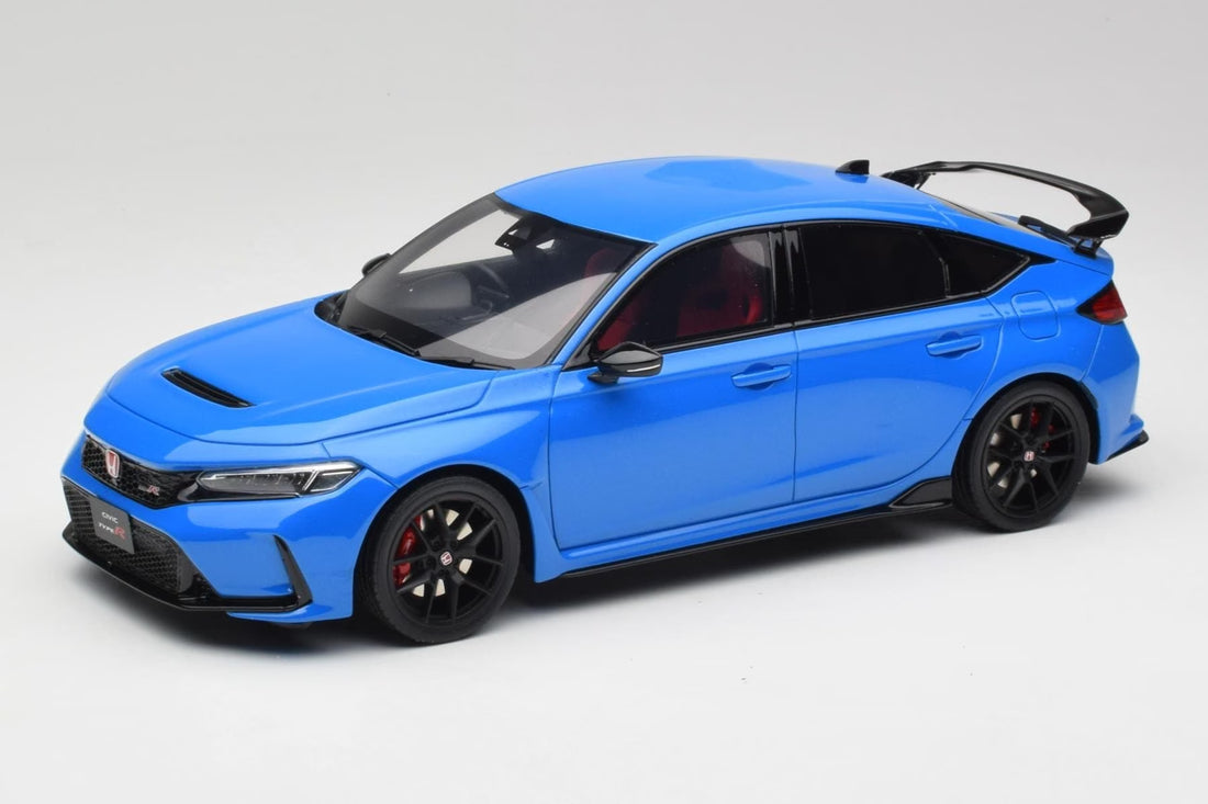 OT1093 1:18 HONDA CIVIC TYPE R RACING/BOOST BLUE PEARL 2022