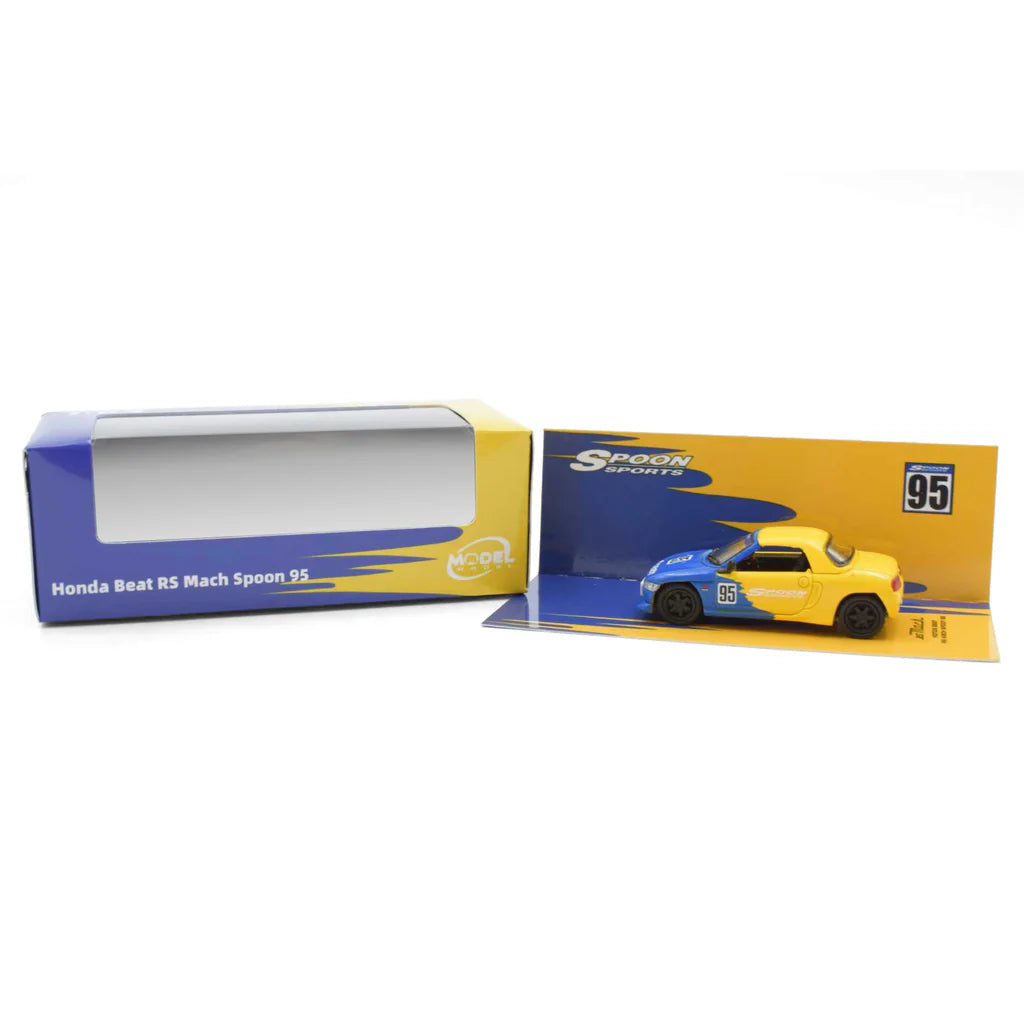 MODELMODEL 1/64 Honda Beat RS Mach Spoon 95 MM64-Beat-002