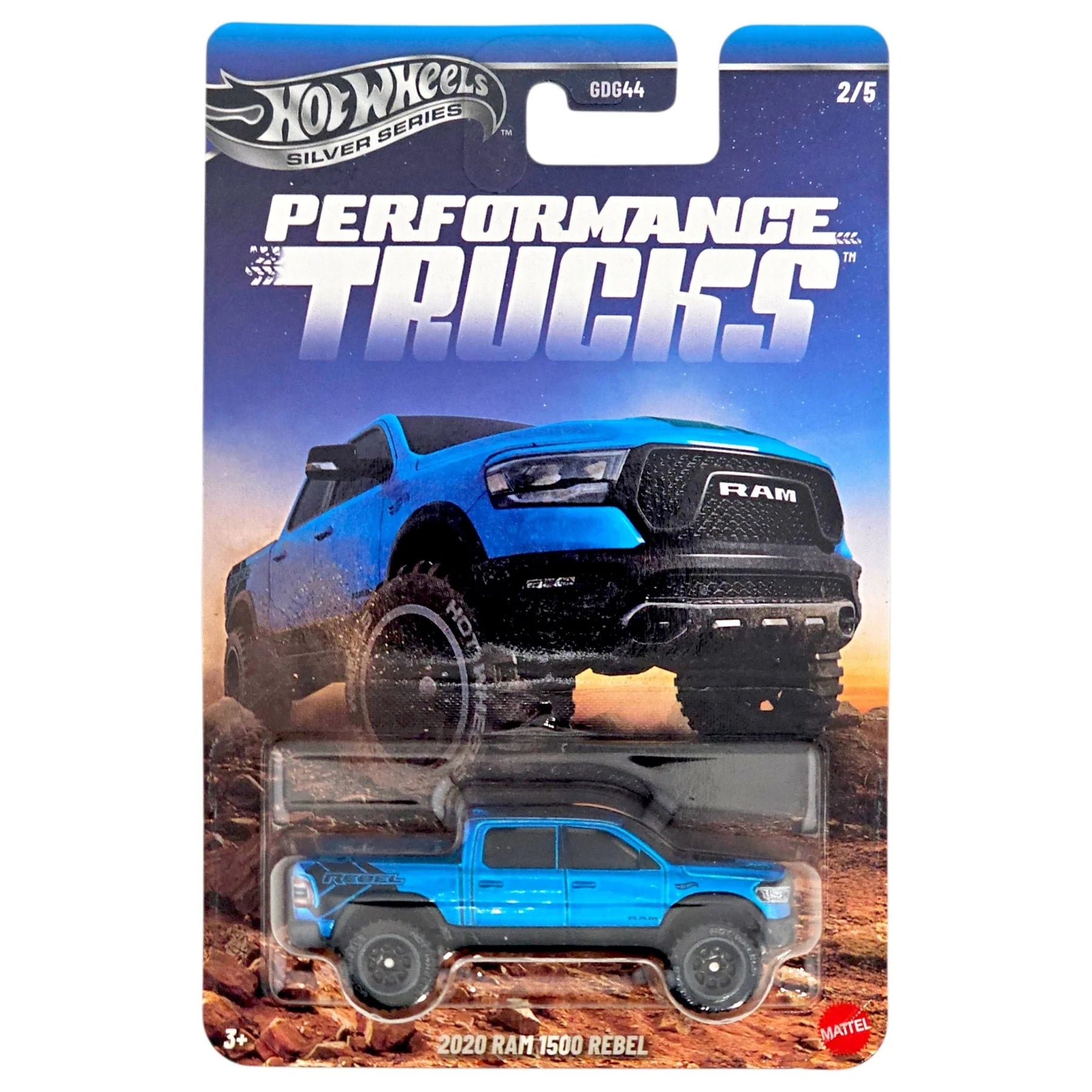 2/5 2020 Ram 1500 Rebel - Hot Wheels Silver Series 2026 Performance Truck Series - JKX72