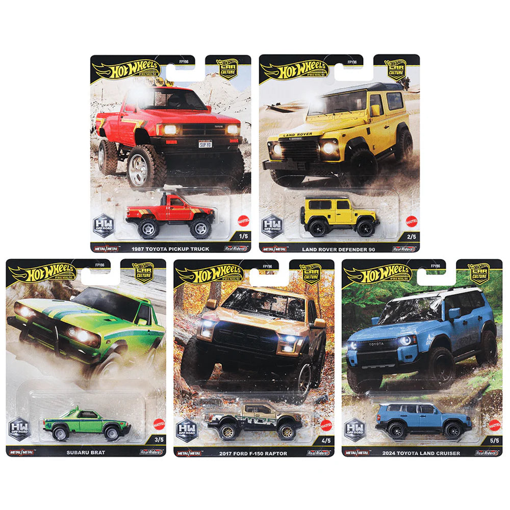 Hot Wheels Premium- Car Cultures 2025-Release H- HW Off Road (FPY86-961H)