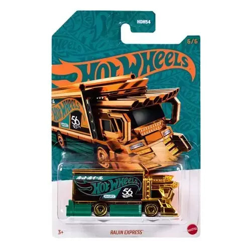 RAIJIN EXPRESS (HVX03)- Hot Wheels - Pearl &amp; Chrome