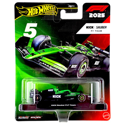 Hot Wheels 1:64 F1 2026 Racing Premium K Assortment Factory Sealed Case  (8pcs) HRV11-956K