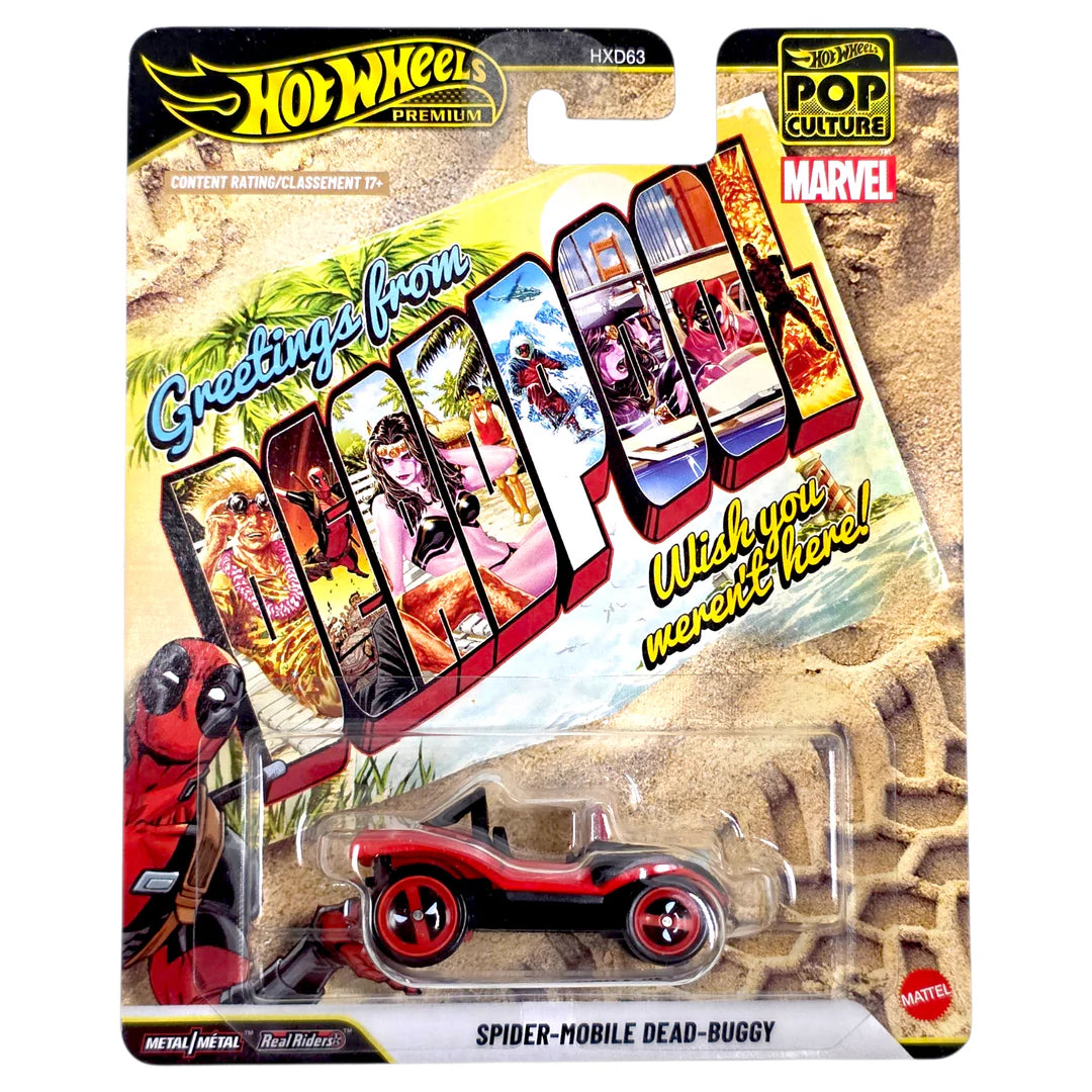 Hot Wheels 2026- Pop Culture Series 5-Car Set (Dash Code Q)-HXD63-956Q