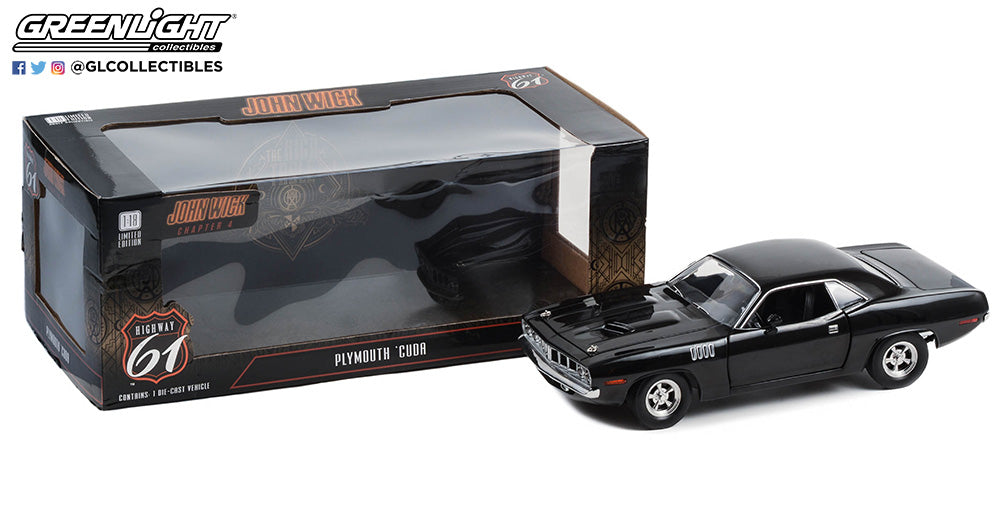 Plymouth Cuda 1971 "John Wick: Chapter 4"